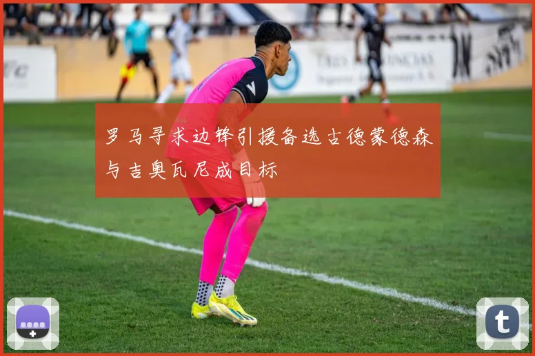 罗马寻求边锋引援备选古德蒙德森与吉奥瓦尼成目标
