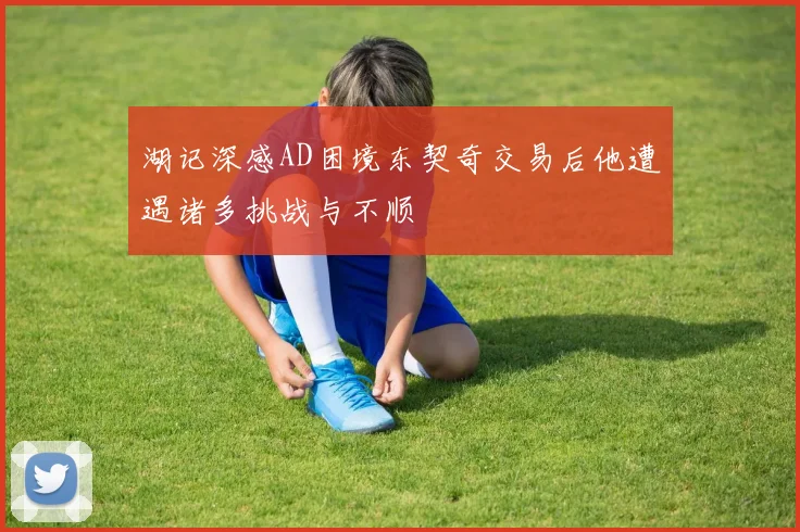 湖记深感AD困境东契奇交易后他遭遇诸多挑战与不顺